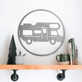 RV Camper Wall Decor - Personalized Metal Camper Sign | Rustic Travel Trailer Art Wall Decor - YinzerShop