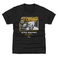 Ryan Whitney T-Shirt Kids Crewneck Short Sleeve Pittsburgh Tones Tee - 500 LEVEL Apparel Kids T-Shirt - YinzerShop
