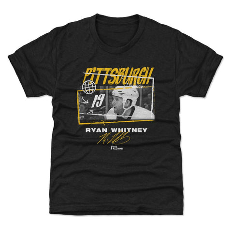 Ryan Whitney T-Shirt Kids Crewneck Short Sleeve Pittsburgh Tones Tee - 500 LEVEL Apparel Kids T-Shirt - YinzerShop