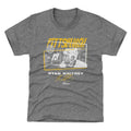 Ryan Whitney T-Shirt Kids Crewneck Short Sleeve Pittsburgh Tones Tee - 500 LEVEL Apparel Kids T-Shirt - YinzerShop