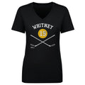 Ryan Whitney T-Shirt – Pittsburgh Cotton V-Neck Tee With 19 Sticks Design Women's V-Neck T-Shirt - YinzerShop