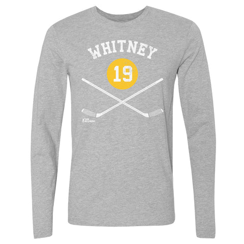 Ryan Whitney T-Shirt - Pittsburgh Sports Tee | Long Sleeve Cotton Crewneck Shirt Men's Long Sleeve T-Shirt - YinzerShop
