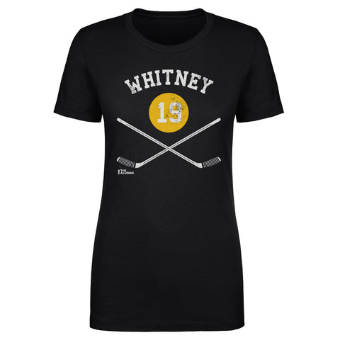 Ryan Whitney T-Shirt - Slim Fit Cotton Crewneck Shirt | Pittsburgh Sports Apparel Women's T-Shirt - YinzerShop