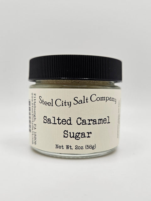Salted Caramel Sugar - Steel City Salt Company Gourmet Baking Sugar Blend - YinzerShop