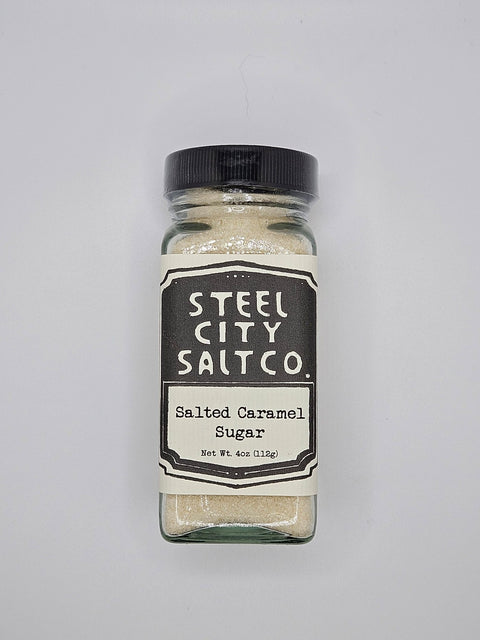Salted Caramel Sugar - Steel City Salt Company Gourmet Baking Sugar Blend - YinzerShop