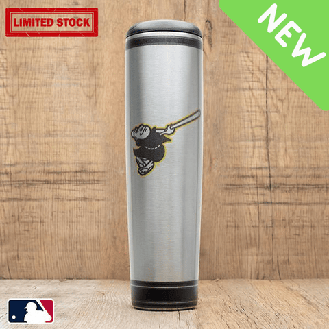 San Diego Padres Metal Dugout Mug | Stainless Steel Baseball Bat Mug MLB Teams - Metal Dugout Mug Dugout Mugs®   