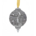 Santa Over Pittsburgh Ornament – Official Aluminum Christmas City Ornament Ornament - YinzerShop