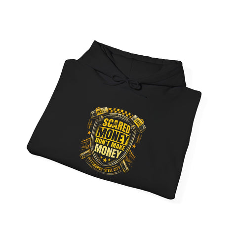 Scared Money Don't Make Money Heavy Blend™ Hooded Sweatshirt Hoodie - YinzerShop