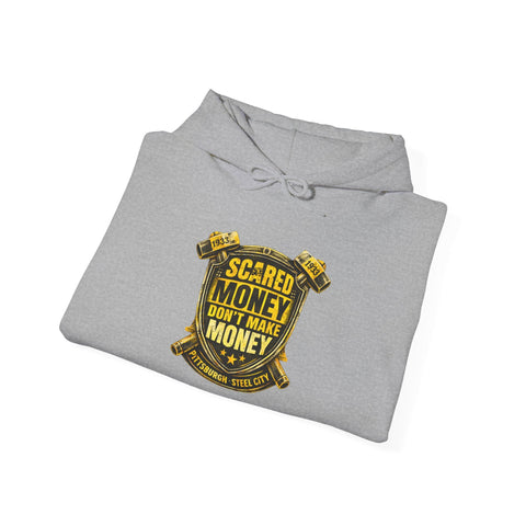 Scared Money Don't Make Money Heavy Blend™ Hooded Sweatshirt Hoodie - YinzerShop
