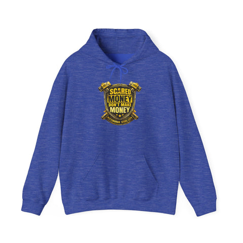 Scared Money Don't Make Money Heavy Blend™ Hooded Sweatshirt Hoodie - YinzerShop