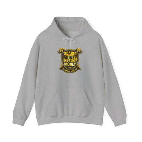 Scared Money Don't Make Money Heavy Blend™ Hooded Sweatshirt Hoodie - YinzerShop