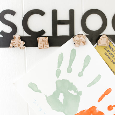 School Magnets, Pack of 4