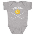 Sergei Gonchar Bodysuit – Pittsburgh Baby One-Piece Cotton Romper, Machine Washable Kids Baby Onesie - YinzerShop