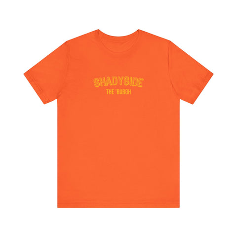 Shadyside - The Burgh Neighborhood Series - Unisex Jersey Short Sleeve Tee T-Shirt - YinzerShop