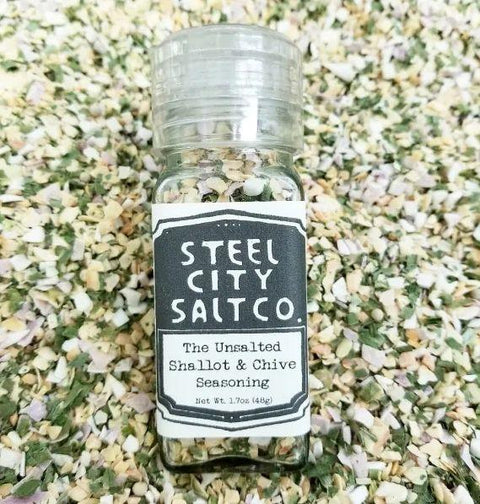 Shallot Chive Seasoning – Salt Free Flavoring | Herb Blend for Potatoes & Grilled Veggies - YinzerShop