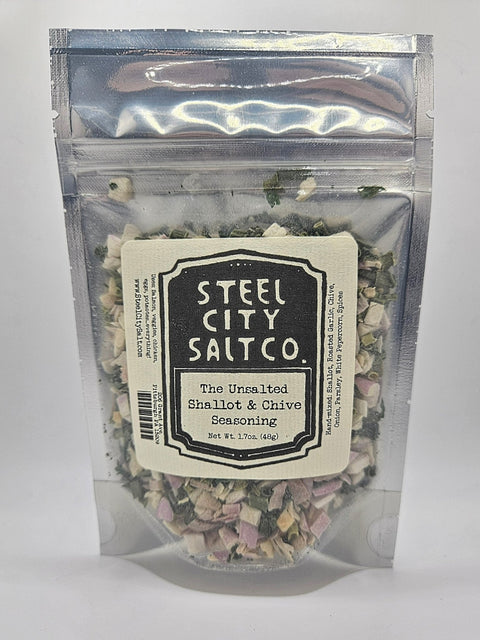 Shallot Chive Seasoning – Salt Free Flavoring | Herb Blend for Potatoes & Grilled Veggies - YinzerShop