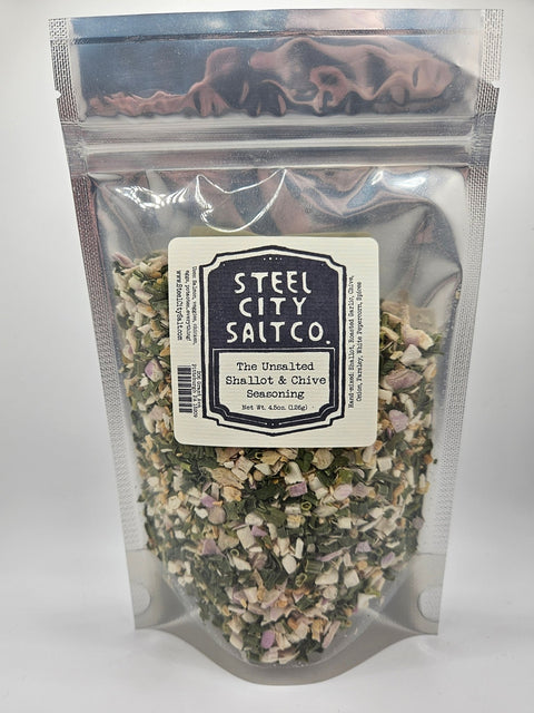Shallot Chive Seasoning – Salt Free Flavoring | Herb Blend for Potatoes & Grilled Veggies - YinzerShop