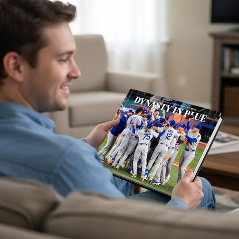 Shohei Ohtani Dodgers Championship Book - Back-to-Back Champions Baseball Collector's Edition POD Book - YinzerShop