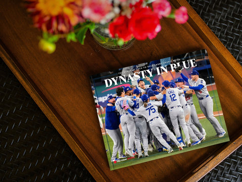 Shohei Ohtani Dodgers Championship Book - Back-to-Back Champions Baseball Collector's Edition POD Book - YinzerShop