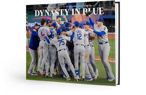 Shohei Ohtani Dodgers Championship Book - Back-to-Back Champions Baseball Collector's Edition POD Book - YinzerShop