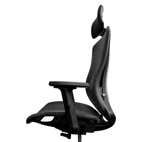 Glide Ergonomic Mesh Office Chair with Headrest and Lumbar Support