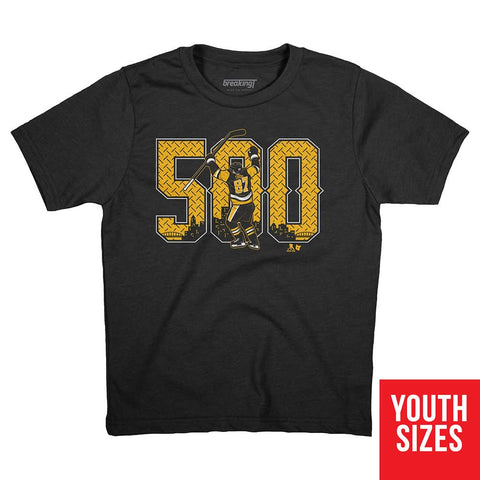 Sidney Crosby: 500 Goals T-Shirt - YinzerShop