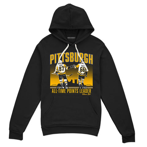 Sidney Crosby and Mario Lemieux: Pittsburgh All-Time Points Leader Pittsburgh Penguins-Pro Hockey - YinzerShop