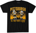 Sidney Crosby and Mario Lemieux: Pittsburgh All-Time Points Leader Pittsburgh Penguins-Pro Hockey - YinzerShop