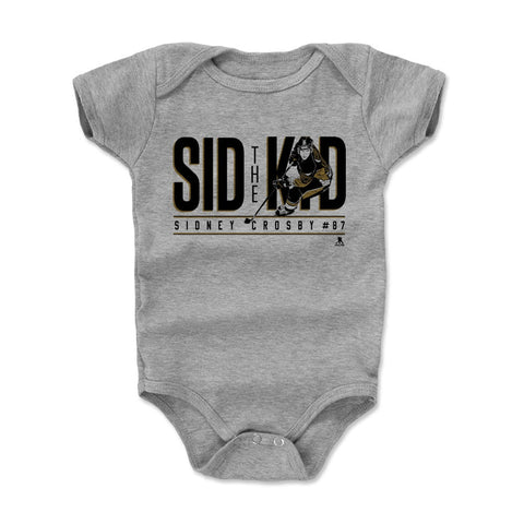 Sidney Crosby Baby Onesie - Soft Cotton Infant Bodysuit with Digital Print Kids Baby Onesie - YinzerShop