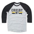 Sidney Crosby Baseball T-Shirt – Premium Tri-Blend 3/4 Sleeve Raglan Tee Men's Baseball T-Shirt - YinzerShop