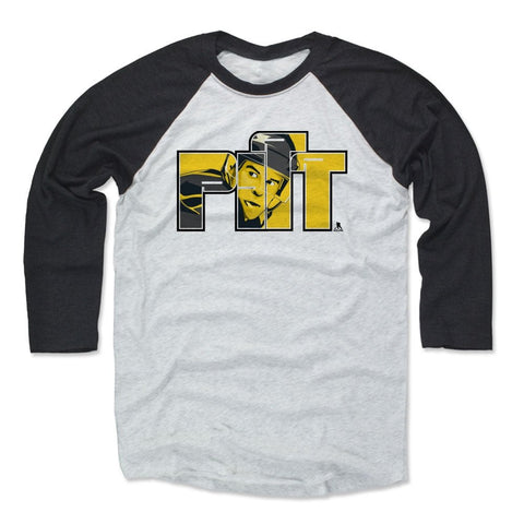 Sidney Crosby Baseball T-Shirt - Unisex Tri Blend 3/4 Sleeve Raglan Shirt Men's Baseball T-Shirt - YinzerShop
