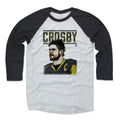 Sidney Crosby Baseball T-Shirt – Unisex Tri-Blend 3/4 Sleeve Raglan Shirt Men's Baseball T-Shirt - YinzerShop