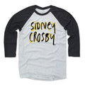 Sidney Crosby Baseball T-Shirt – Unisex Tri Blend 3/4 Sleeve Raglan Tee Men's Baseball T-Shirt - YinzerShop