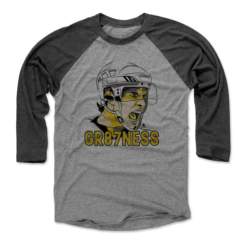 Sidney Crosby Baseball T-Shirt – Unisex Tri Blend Tee | Raglan 3/4 Sleeve Shirt Men's Baseball T-Shirt - YinzerShop