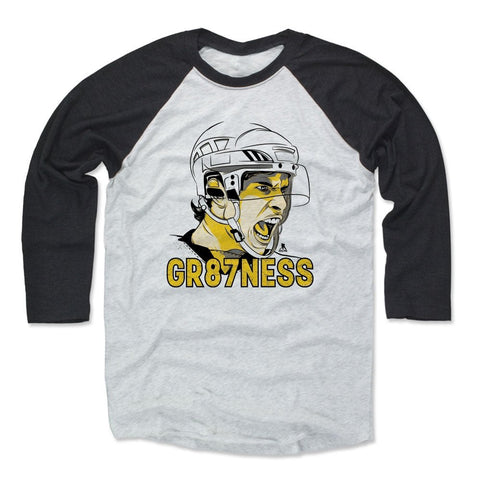 Sidney Crosby Baseball T-Shirt – Unisex Tri Blend Tee | Raglan 3/4 Sleeve Shirt Men's Baseball T-Shirt - YinzerShop