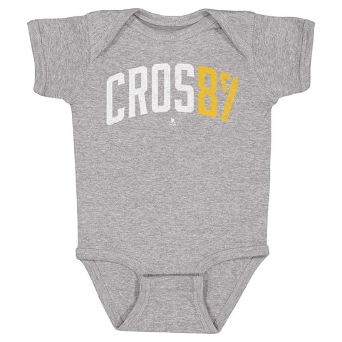 Sidney Crosby Bodysuit - Cotton Baby One-Piece With Digitally Printed Graphics Kids Baby Onesie - YinzerShop