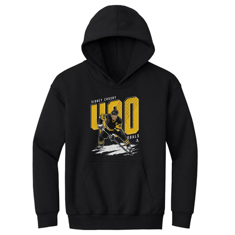 Sidney Crosby Hoodie - Kids Hooded Sweatshirt | Loose Fit Polyester Cotton Top Kids Youth Hoodie - YinzerShop
