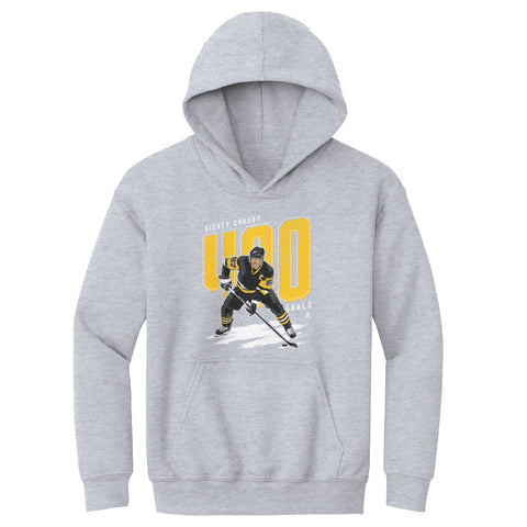 Sidney Crosby Hoodie - Kids Hooded Sweatshirt | Loose Fit Polyester Cotton Top Kids Youth Hoodie - YinzerShop