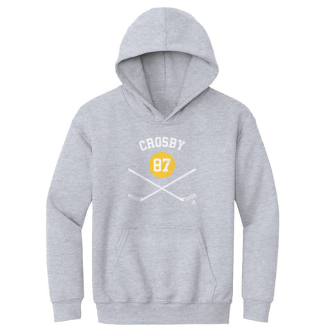 Sidney Crosby Hoodie - Kids Hooded Sweatshirt | Pittsburgh Hockey Fan Apparel Kids Youth Hoodie - YinzerShop