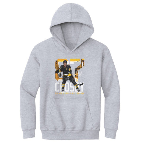 Sidney Crosby Hoodie – Kids Hooded Sweatshirt | Pittsburgh Sports Fan Apparel Kids Youth Hoodie - YinzerShop