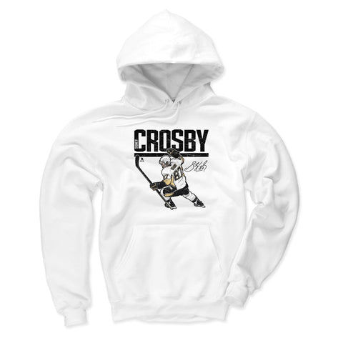 Sidney Crosby Hoodie - Loose Fit Polyester Cotton Sweatshirt | 500 LEVEL Apparel Men's Hoodie - YinzerShop