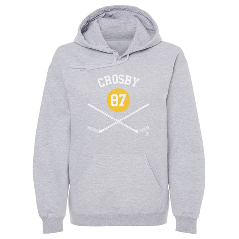 Sidney Crosby Hoodie – Pittsburgh Hockey Hooded Sweatshirt with Digital Print, Machine Washable Men's Hoodie - YinzerShop