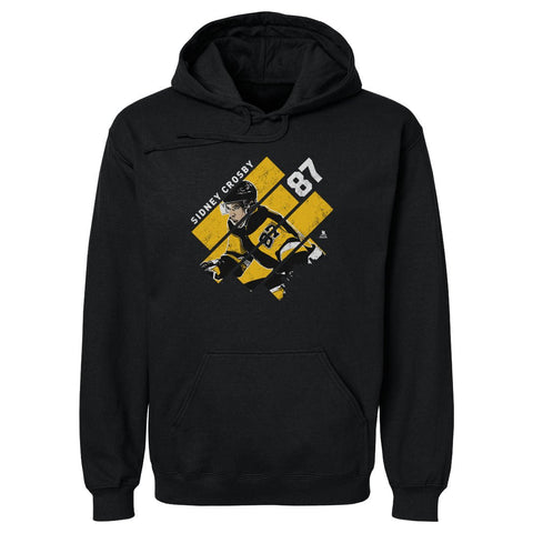 Sidney Crosby Hoodie - Striped Hooded Sweatshirt With Digitally Printed Graphics Men's Hoodie - YinzerShop
