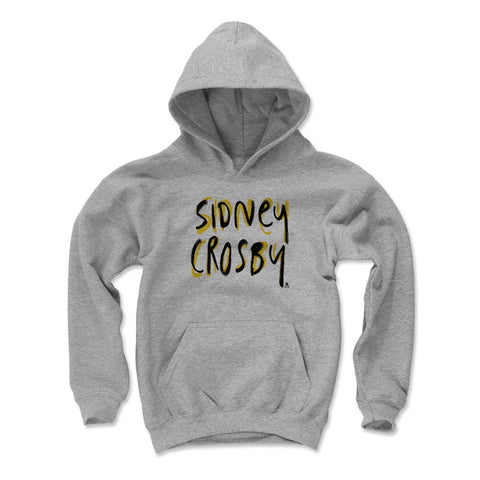 Sidney Crosby Kids Hooded Sweatshirt – Loose Fit Polyester Cotton Blend Hoodie Kids Youth Hoodie - YinzerShop