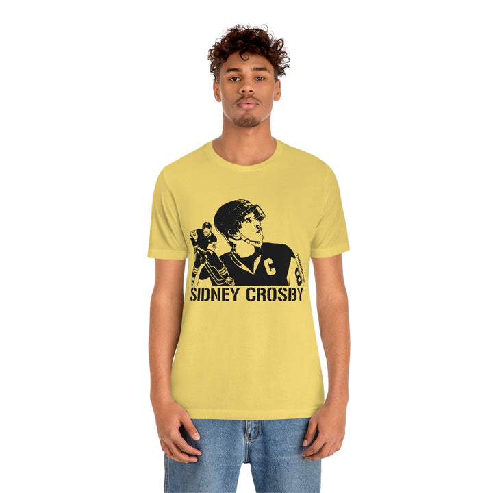 Sidney Crosby Legend T-Shirt Short Sleeve Tee T-Shirt Printify   