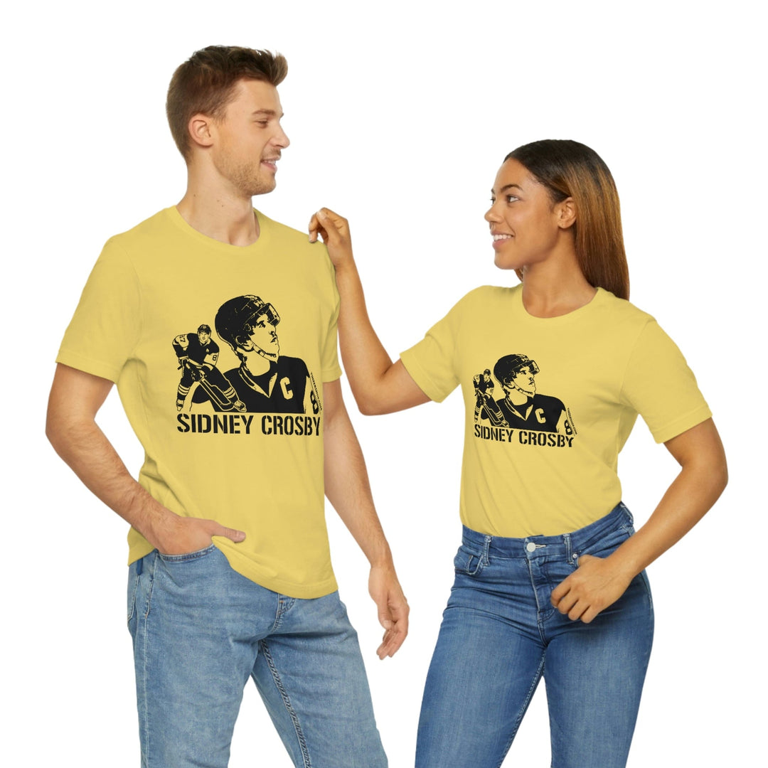 Sidney Crosby Legend T-Shirt Short Sleeve Tee T-Shirt Printify   