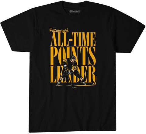Sidney Crosby: Pittsburgh All-Time Points Leader Pittsburgh Penguins-Pro Hockey - YinzerShop