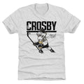 Sidney Crosby Premium Tri-Blend Shirt - Vintage Style Slim Fit Tee Men's Premium T-Shirt - YinzerShop