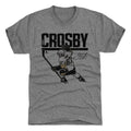 Sidney Crosby Premium Tri-Blend Shirt - Vintage Style Slim Fit Tee Men's Premium T-Shirt - YinzerShop