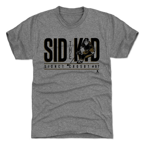 Sidney Crosby Shirt - Premium Tri Blend T-Shirt | Slim Fit Vintage Graphic Tee Men's Premium T-Shirt - YinzerShop